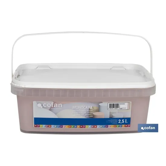 Comprar PINTURA PLÁSTICA MONOCAPA ROSA NUDE Cofan | almacendeferreteriacor.es