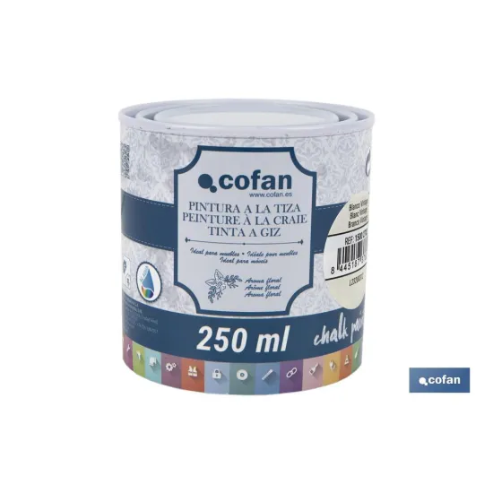 Comprar PINTURA A LA TIZA, CHALK PAINT, BLA Cofan | almacendeferreteriacor.es