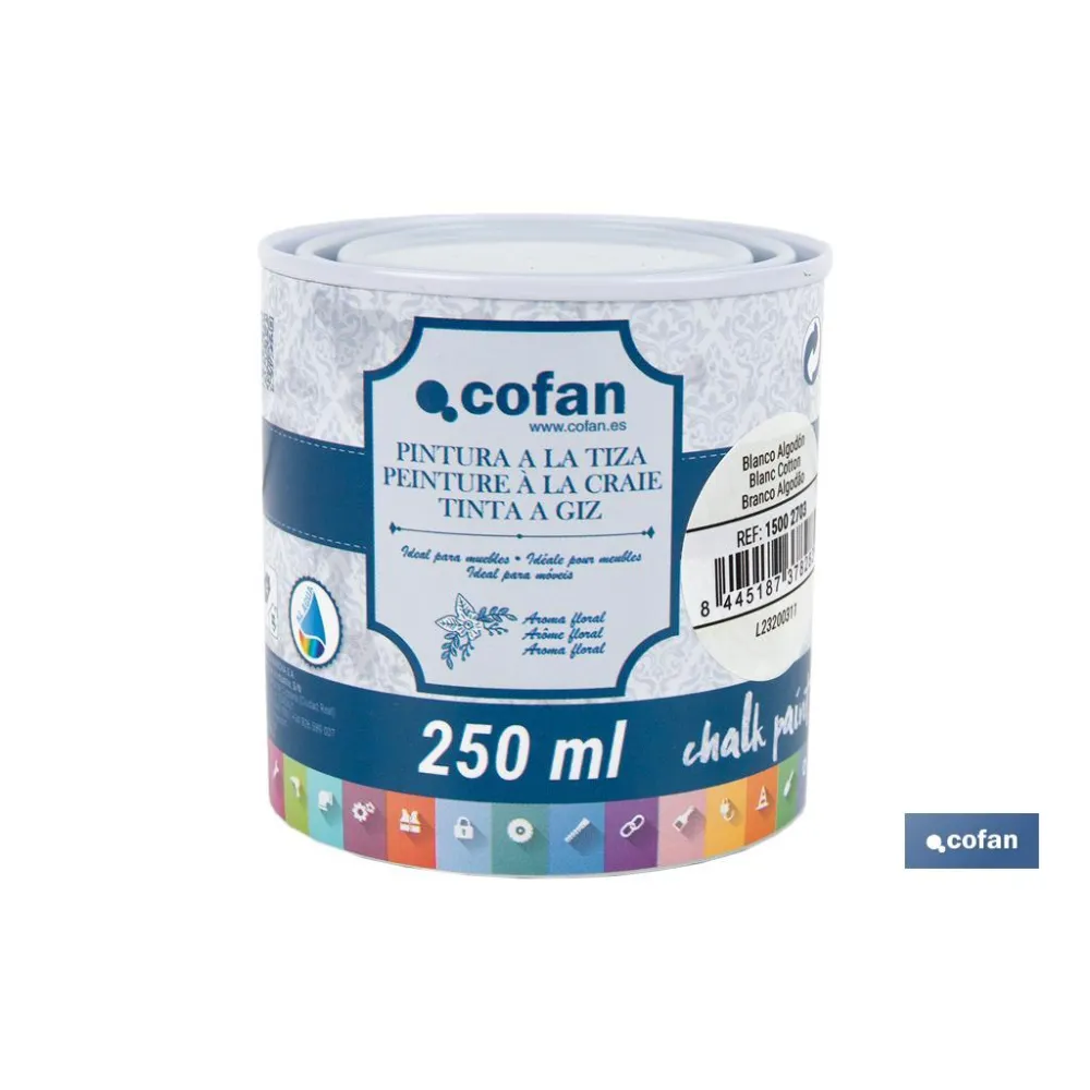 Comprar PINTURA A LA TIZA, CHALK PAINT, BLA Cofan | almacendeferreteriacor.es