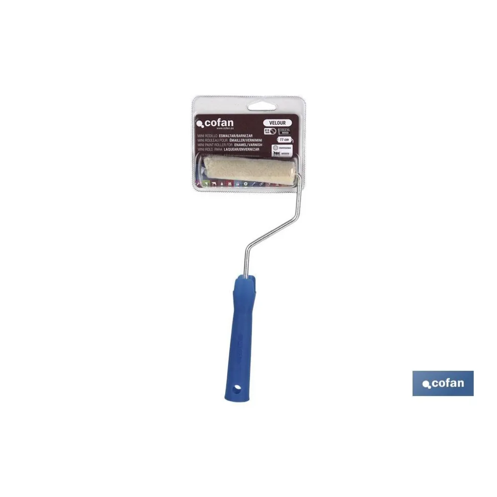 Comprar MINI RODILLO ESMALTAR/BARNIZAR VELO Cofan | almacendeferreteriacor.es