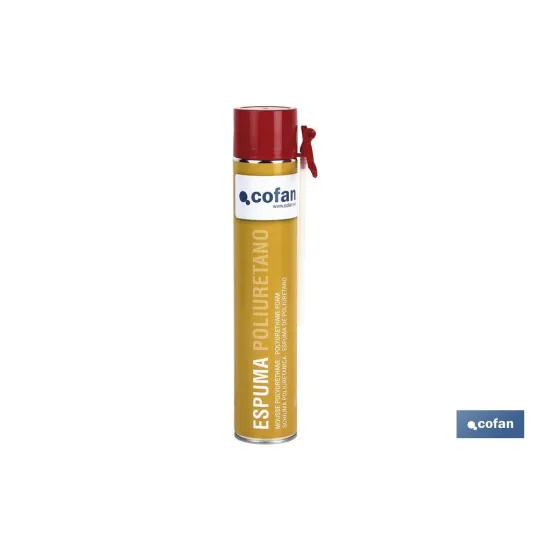 Comprar ESPUMA POLIURETANO 750ML 45L MANUAL Cofan | almacendeferreteriacor.es