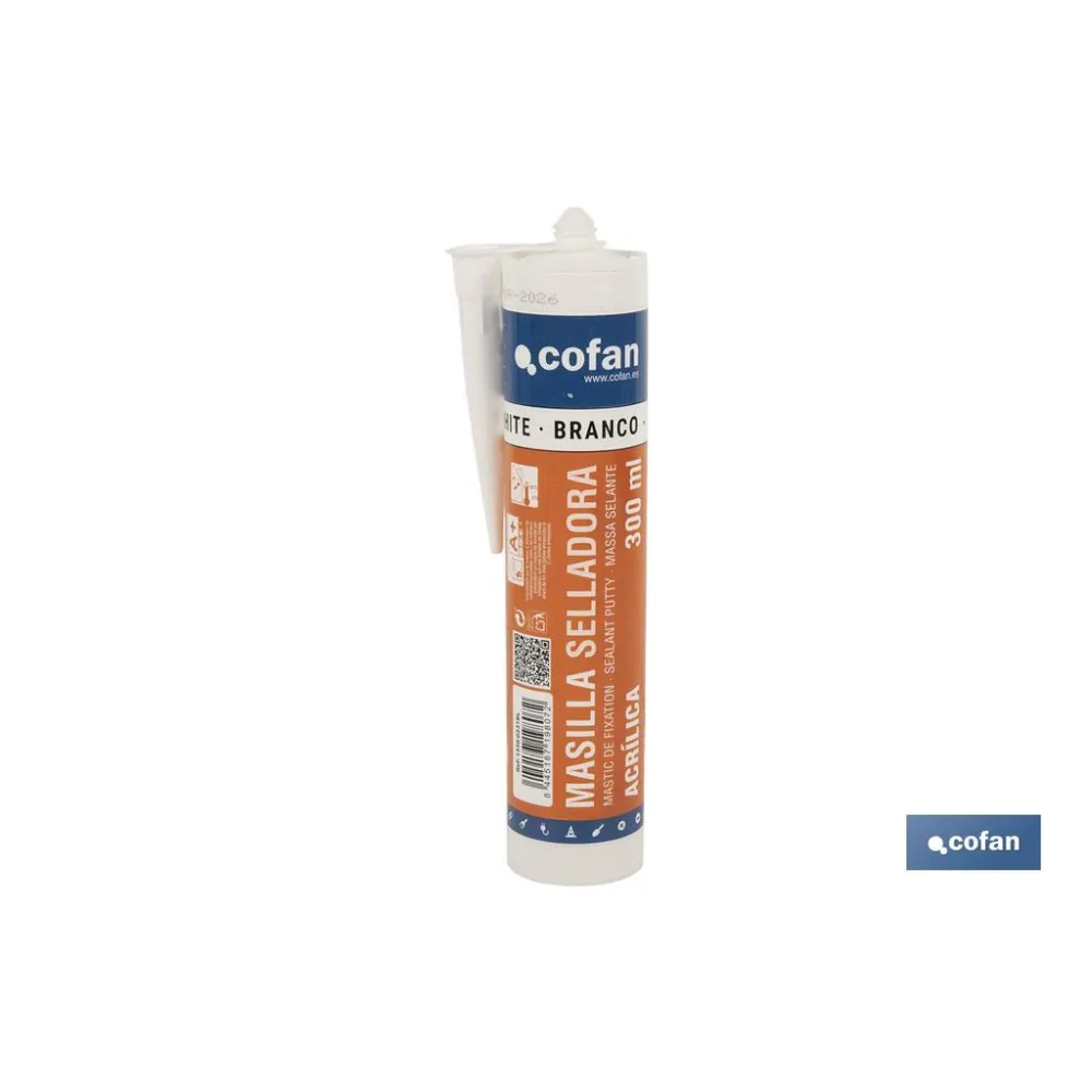 Comprar MASILLA SELLADORA ACRÍLICA 300 ML B Cofan | almacendeferreteriacor.es
