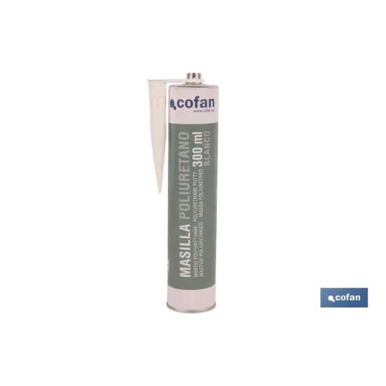 Comprar MASILLA POLIURETANO 290 ML BLANCO ( Cofan | almacendeferreteriacor.es
