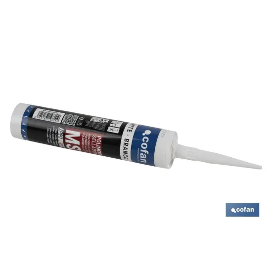 Comprar POLÍMERO SELLADOR MS 290 ML BLANCO  Cofan | almacendeferreteriacor.es