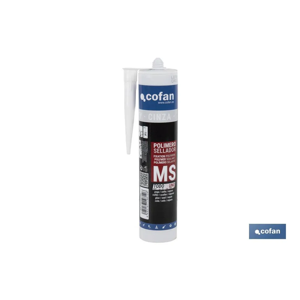 Comprar POLÍMERO SELLADOR MS 290 ML GRIS (P Cofan | almacendeferreteriacor.es