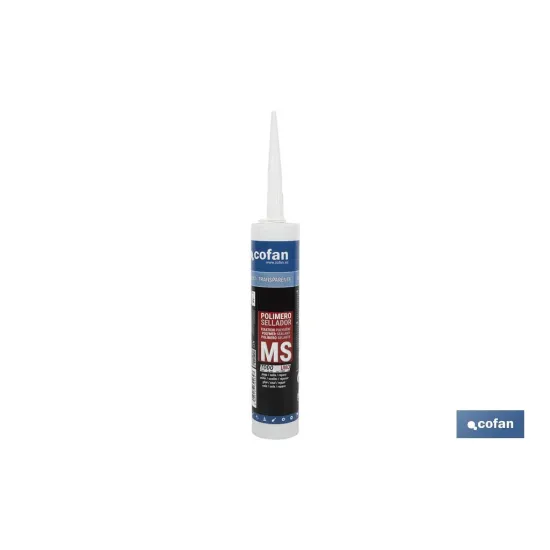 Comprar POLÍMERO SELLADOR MS 290 ML TRANSPA Cofan | almacendeferreteriacor.es