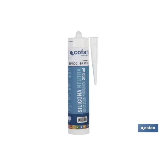 Comprar SILICONA NEUTRA 300 ML BLANCO (PACK Cofan | almacendeferreteriacor.es