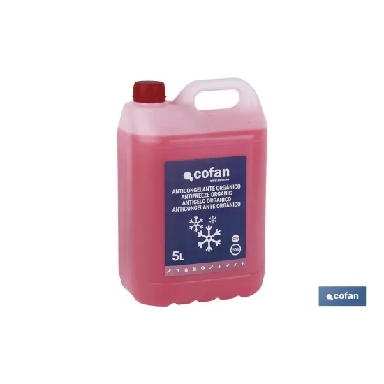 Comprar ANTICONGELANTE G-12 ROSA 50% ORGÁNI Cofan | almacendeferreteriacor.es