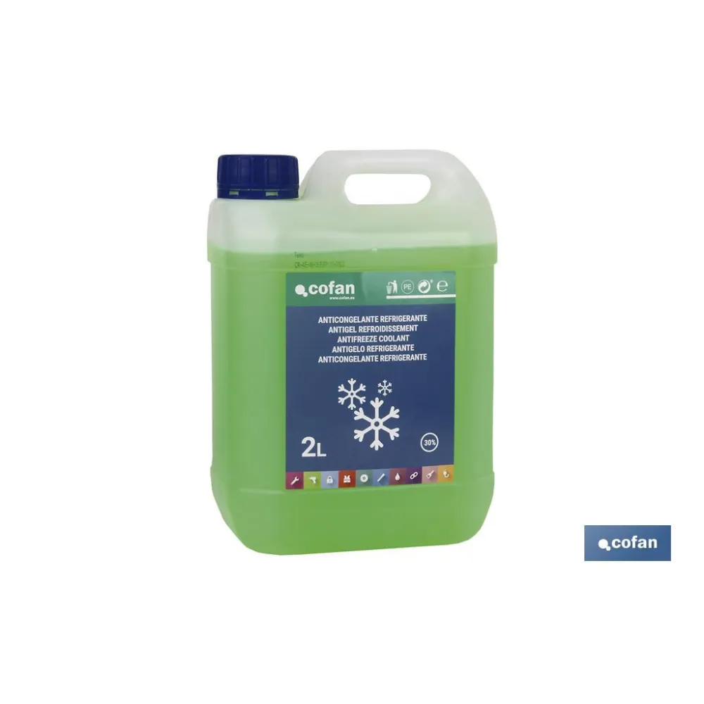Comprar ANTICONGELANTE-REFRIGERANTE 30% 2 L Cofan | almacendeferreteriacor.es