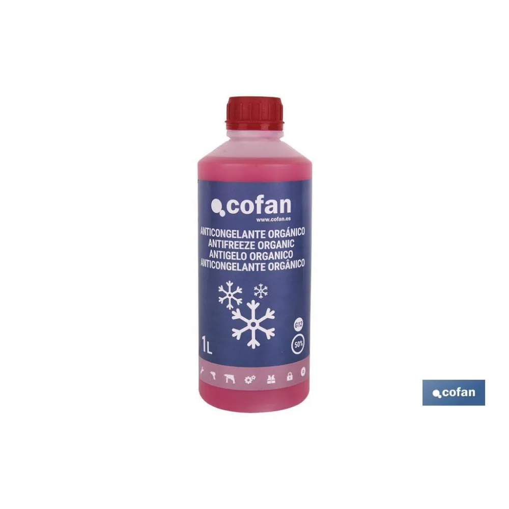 Comprar ANTICONGELANTE G-12 ROSA 50% ORGÁNI Cofan | almacendeferreteriacor.es