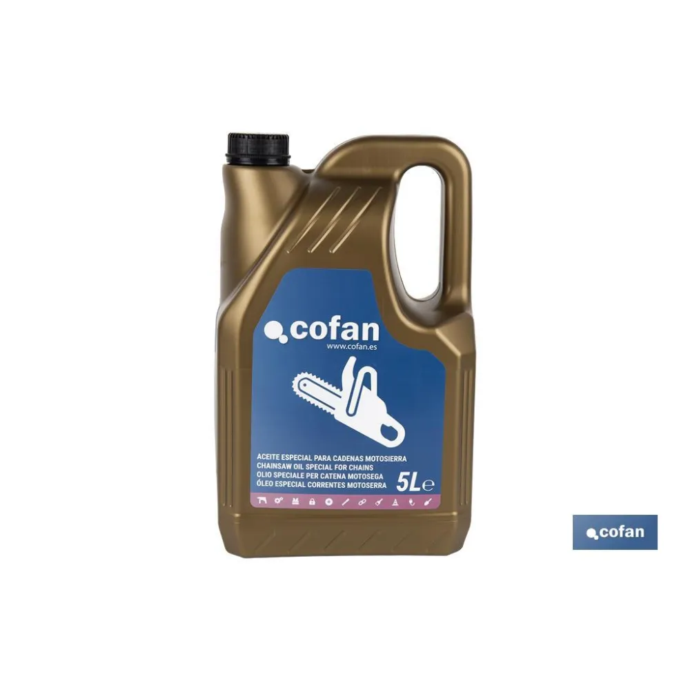 Comprar ACEITE ESPECIAL CADENAS MOTOSIERRA  Cofan | almacendeferreteriacor.es