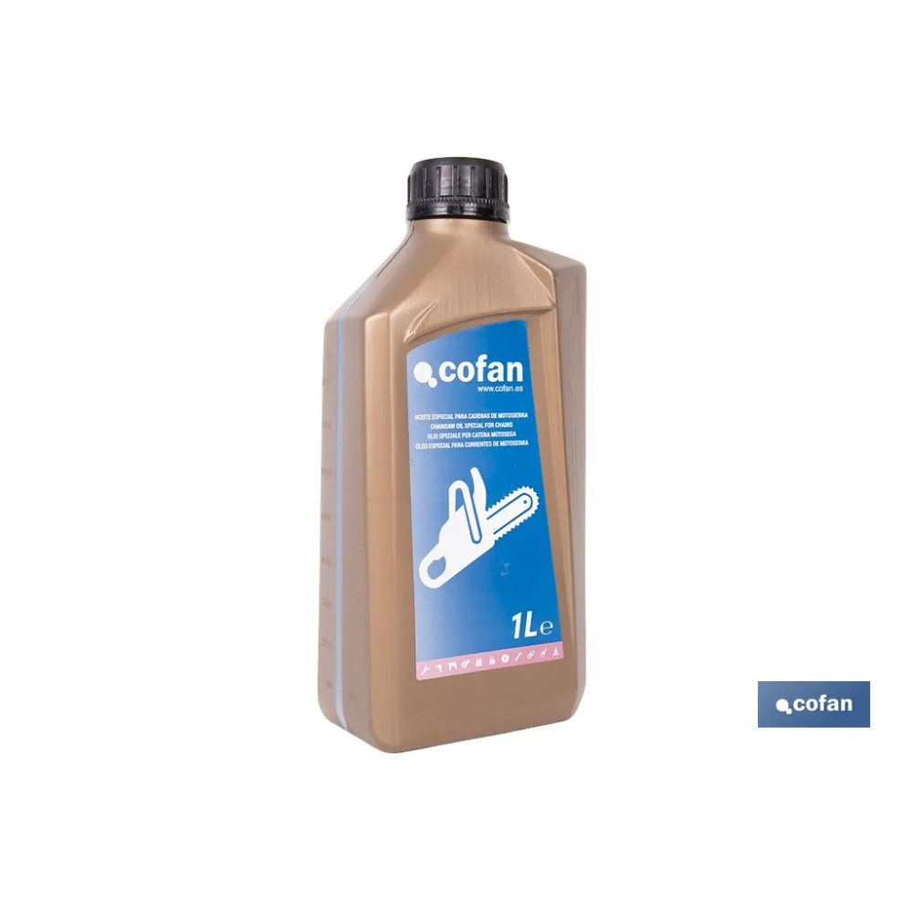 Comprar ACEITE ESPECIAL CADENAS MOTOSIERRA  Cofan | almacendeferreteriacor.es