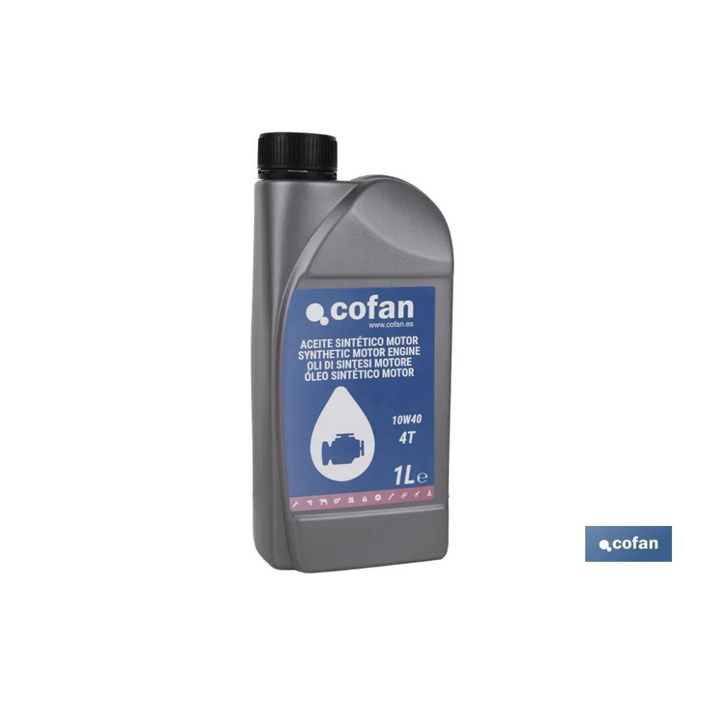 Comprar ACEITE SINTETICO 1 Ltr. MOTOR 10W-4 Cofan | almacendeferreteriacor.es