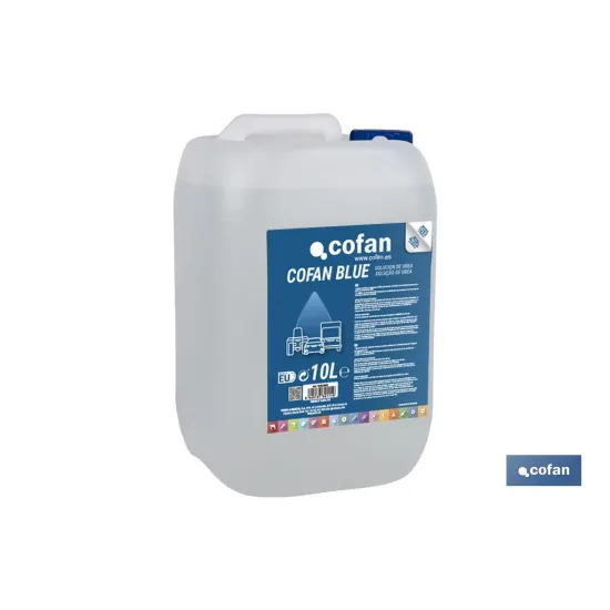 Comprar COFAN BLUE SOLUCIÓN DE UREA DE 10 L Cofan | almacendeferreteriacor.es