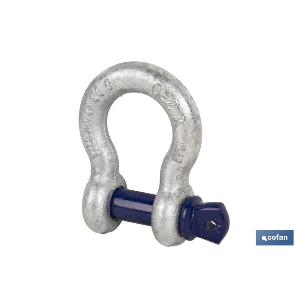 Comprar GRILLETE LIRA A. R. 1/2 13MM 2 TON  Cofan | almacendeferreteriacor.es