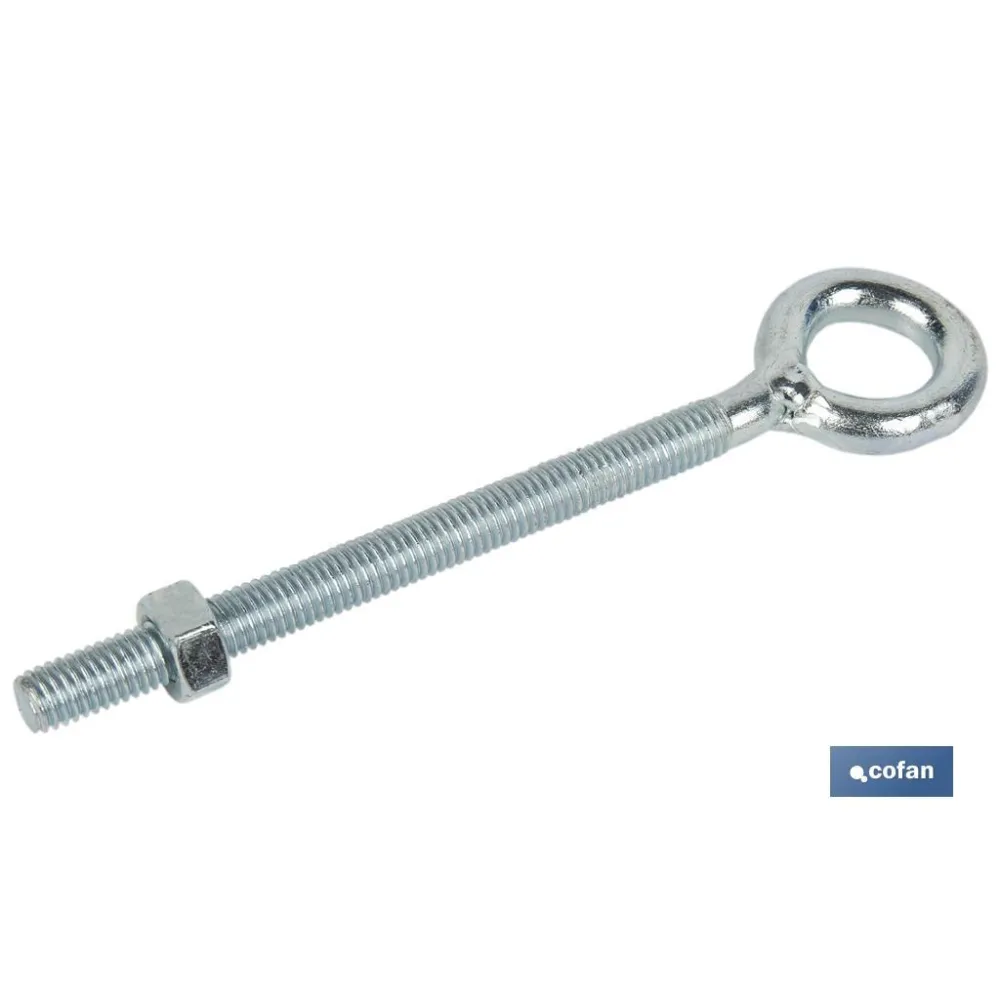 Comprar HEMBRILLA CON TUERCA M-3X25 (PACK:  Cofan | almacendeferreteriacor.es