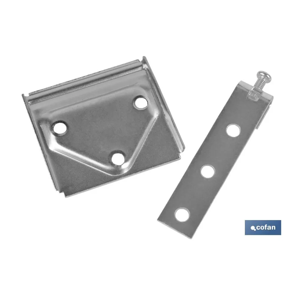 Comprar SET COLGADOR DE ARMARIO ZINCADO 53  Cofan | almacendeferreteriacor.es