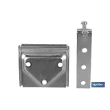 Comprar SET COLGADOR DE ARMARIO ZINCADO 53  Cofan | almacendeferreteriacor.es