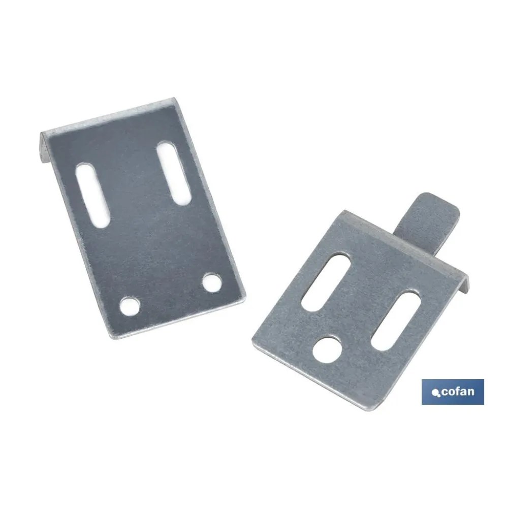 Comprar SET COLGADOR ESCUADRA 30 MM (PACK:  Cofan | almacendeferreteriacor.es