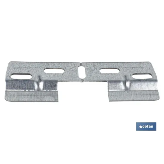 Comprar PLACA COLGADOR DOBLE 130 MM CON HUE Cofan | almacendeferreteriacor.es