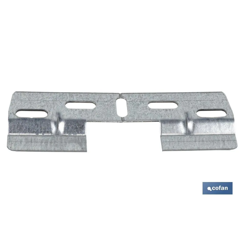 Comprar PLACA COLGADOR DOBLE 130 MM CON HUE Cofan | almacendeferreteriacor.es