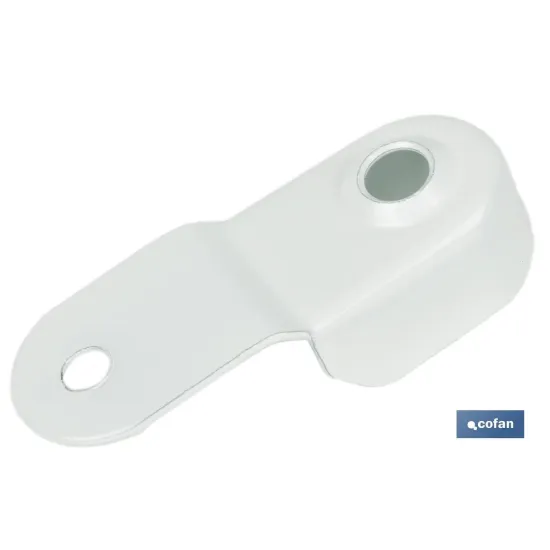 Comprar SOPORTE BARRA ARMARIO BLANCO (PACK: Cofan | almacendeferreteriacor.es