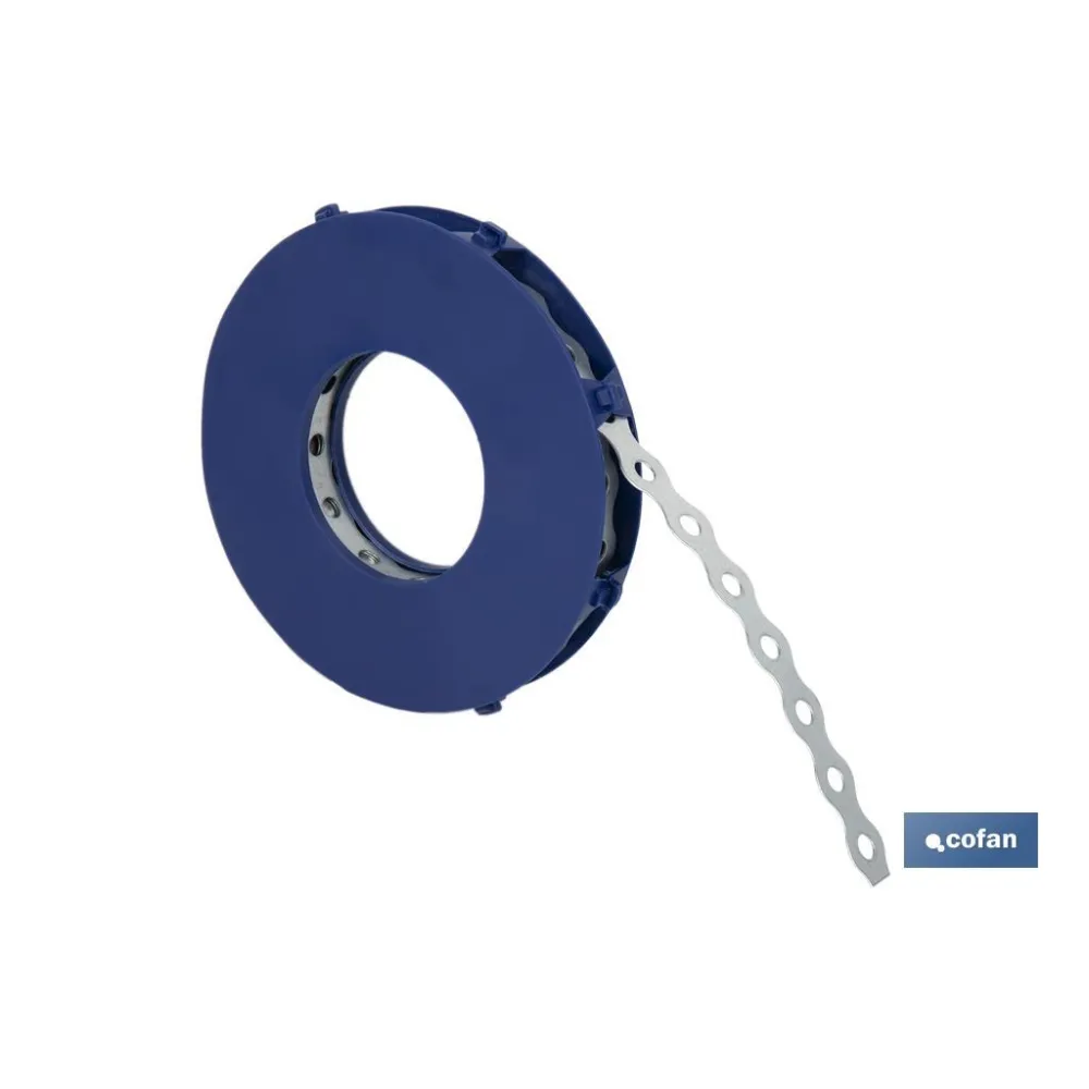 Comprar CINTA PERFORADA GALVANIZADA 17 X 0, Cofan | almacendeferreteriacor.es