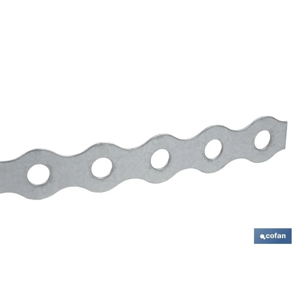 Comprar CINTA PERFORADA GALVANIZADA 17 X 0, Cofan | almacendeferreteriacor.es