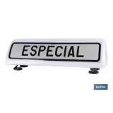 Comprar CARTEL AVISADOR ACOMP. VEH. - ESPEC Cofan | almacendeferreteriacor.es