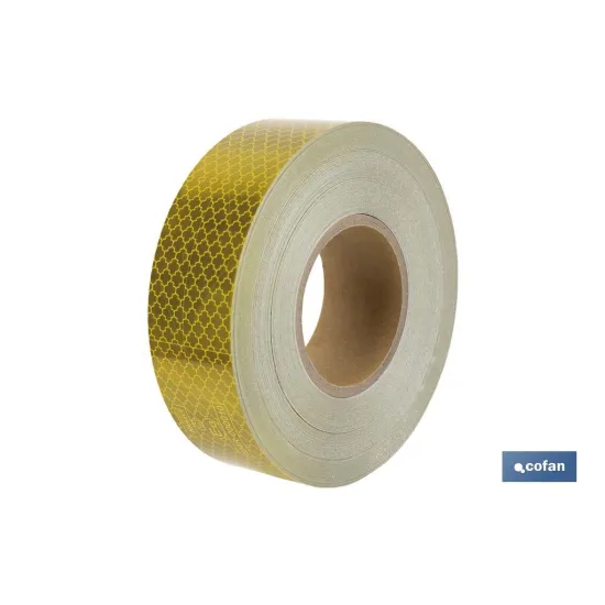 Comprar ROLLO RETROREFLECTANTE CONTINUO - 5 Cofan | almacendeferreteriacor.es