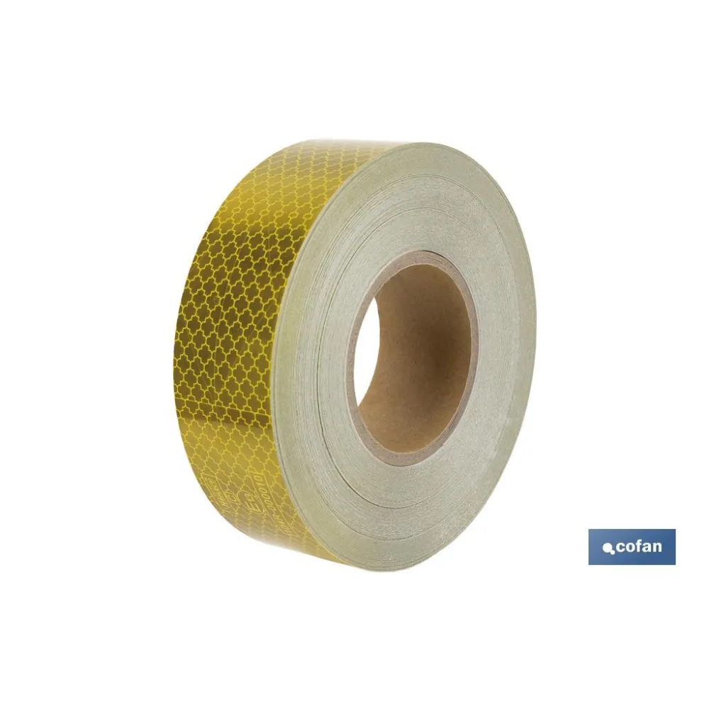 Comprar ROLLO RETROREFLECTANTE CONTINUO - 5 Cofan | almacendeferreteriacor.es