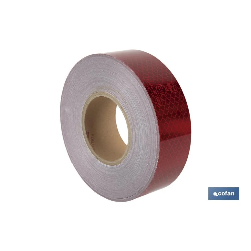 Comprar ROLLO RETROREFLECTANTE CONTINUO - 5 Cofan | almacendeferreteriacor.es