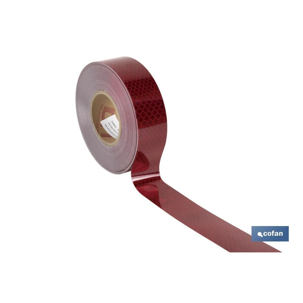 Comprar ROLLO RETROREFLECTANTE CONTINUO - 5 Cofan | almacendeferreteriacor.es