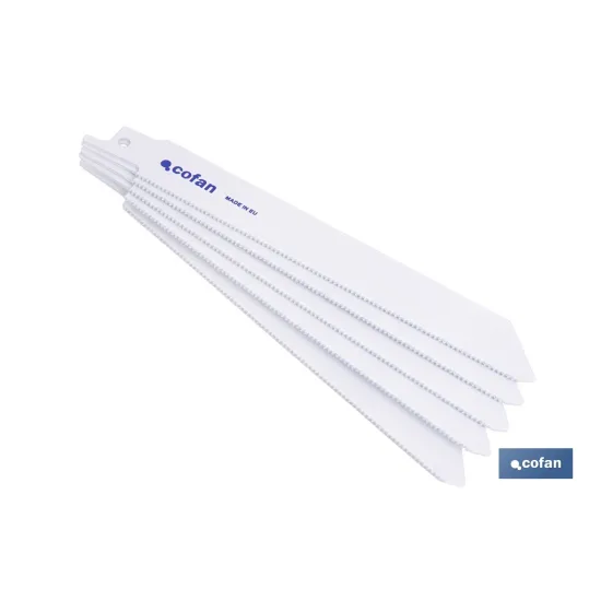Comprar HOJA DE SIERRA DE SABLE (5PCS) BIME Cofan | almacendeferreteriacor.es