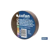 Comprar CINTA AISLANTE 180 Micras MARRON 19 Cofan | almacendeferreteriacor.es