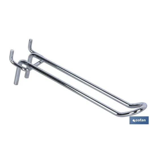 Comprar GANCHO BLISTER DOBLE 150X5 MM (PACK Cofan | almacendeferreteriacor.es
