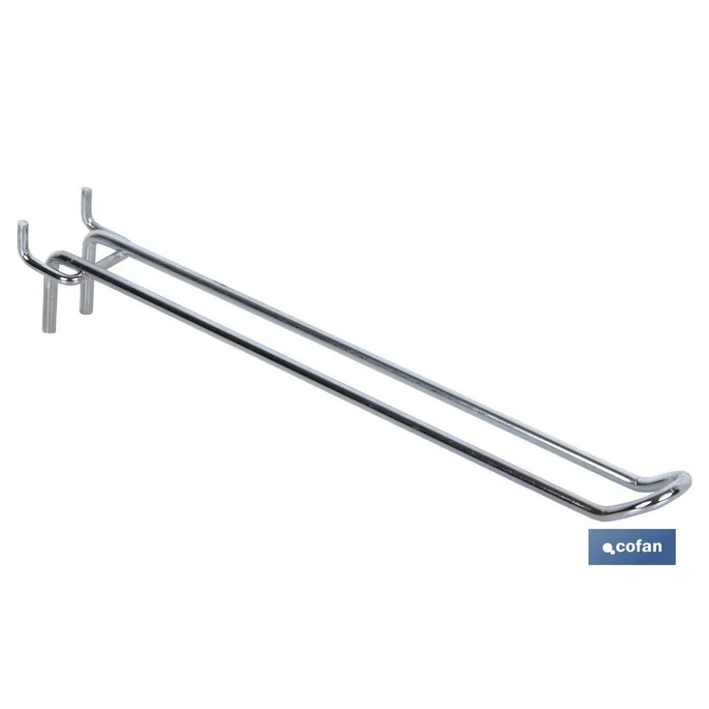 Comprar GANCHO BLISTER DOBLE 250X5 MM (PACK Cofan | almacendeferreteriacor.es