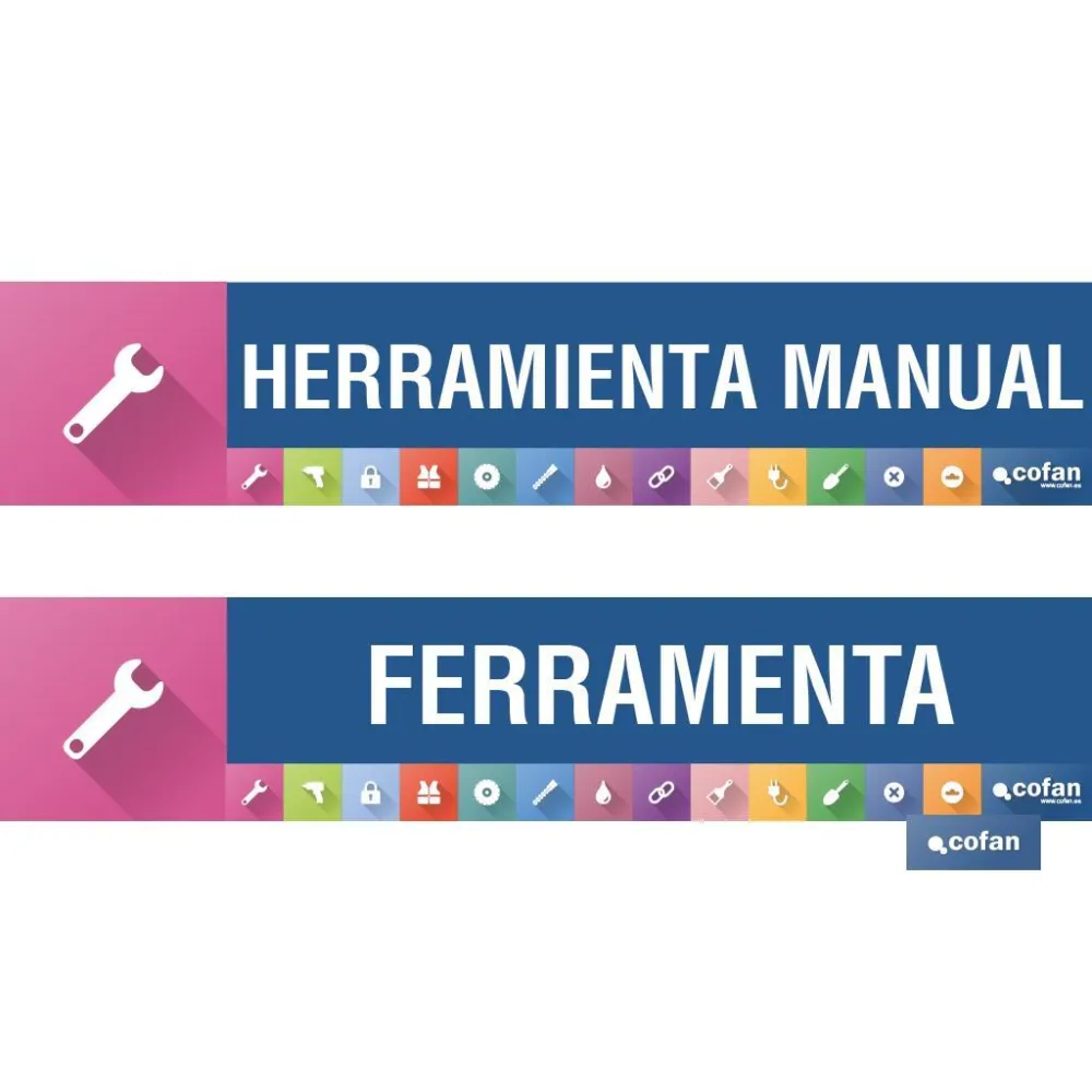 Comprar SEÑALETICA IMANTADA PARA EXPOSITOR  Cofan | almacendeferreteriacor.es
