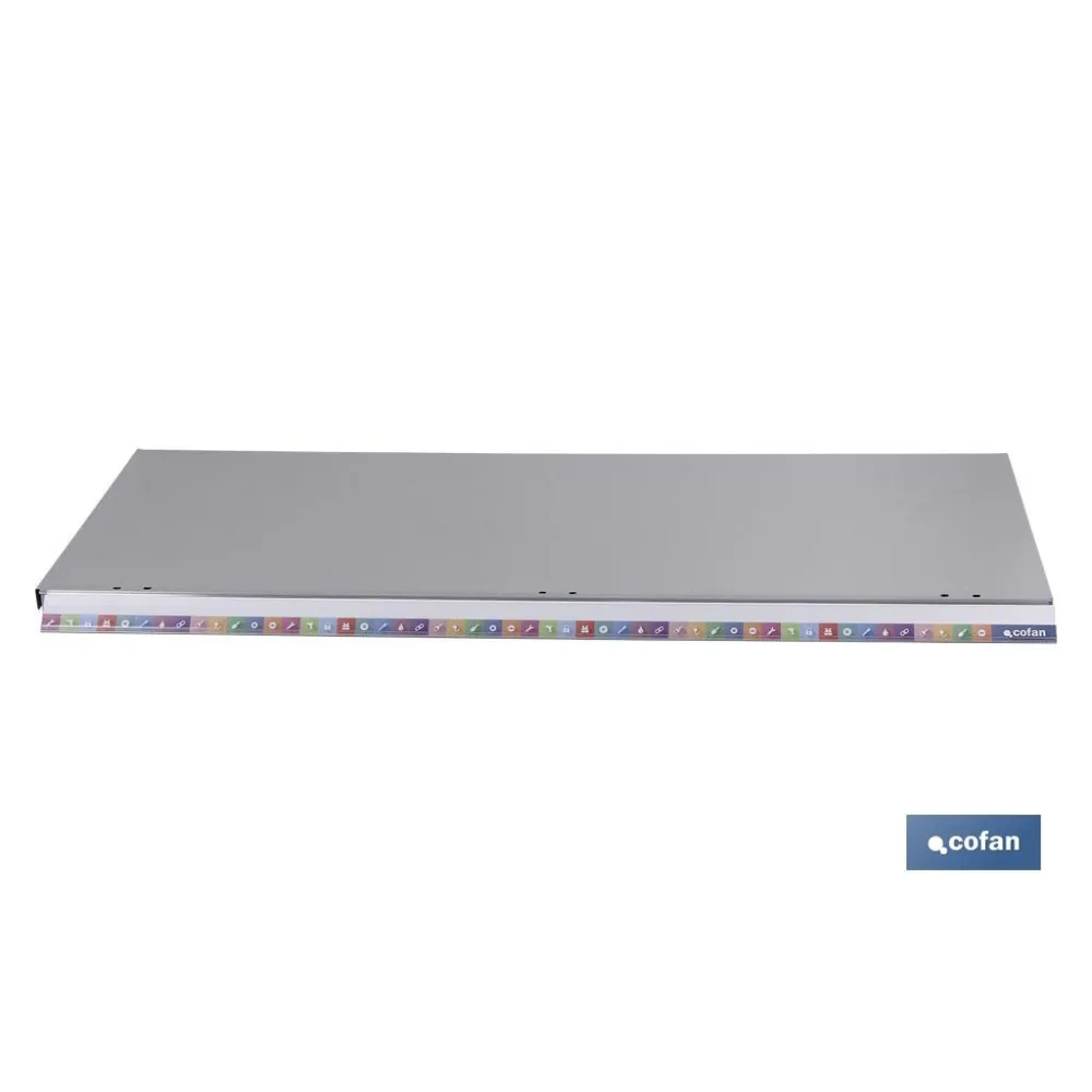 Comprar PORTAPRECIOS C/TIRA PARA BANDEJA 50 Cofan | almacendeferreteriacor.es