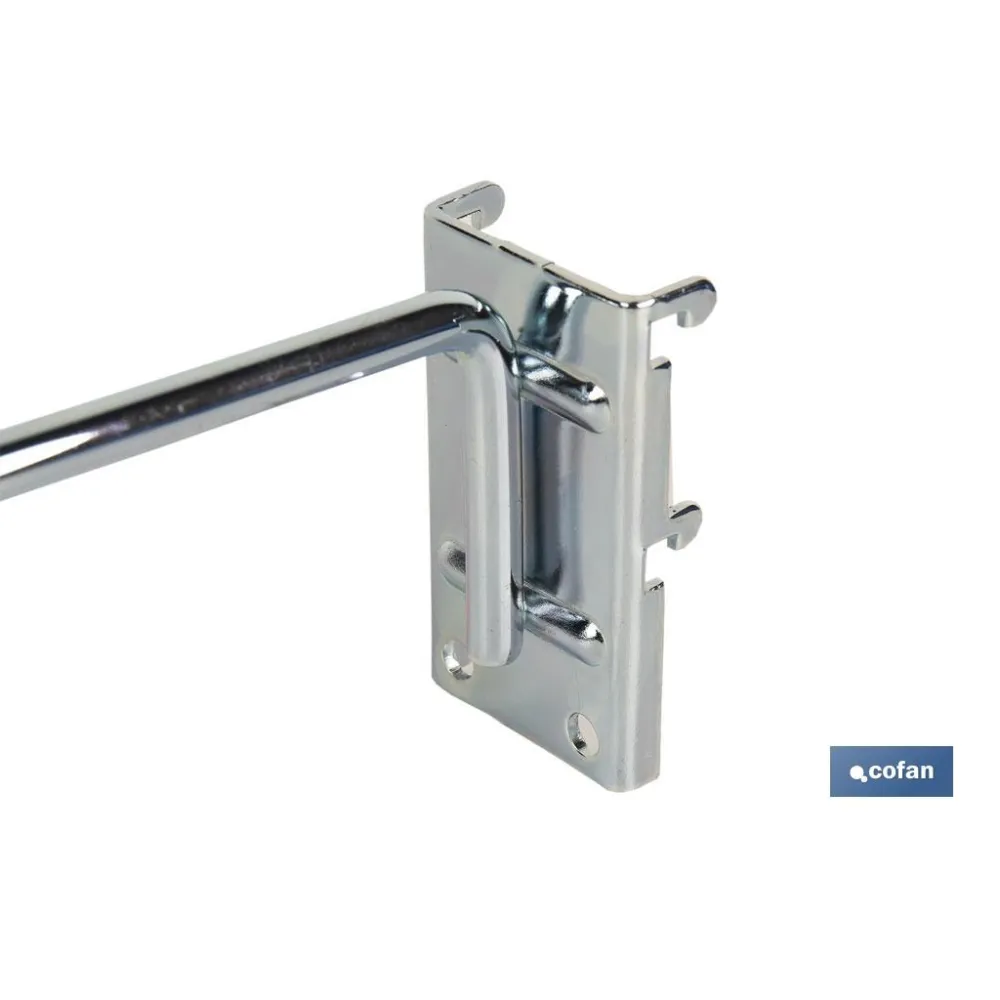 Comprar GANCHO CON PLACA DE ANCLAJE SIN ETI Cofan | almacendeferreteriacor.es