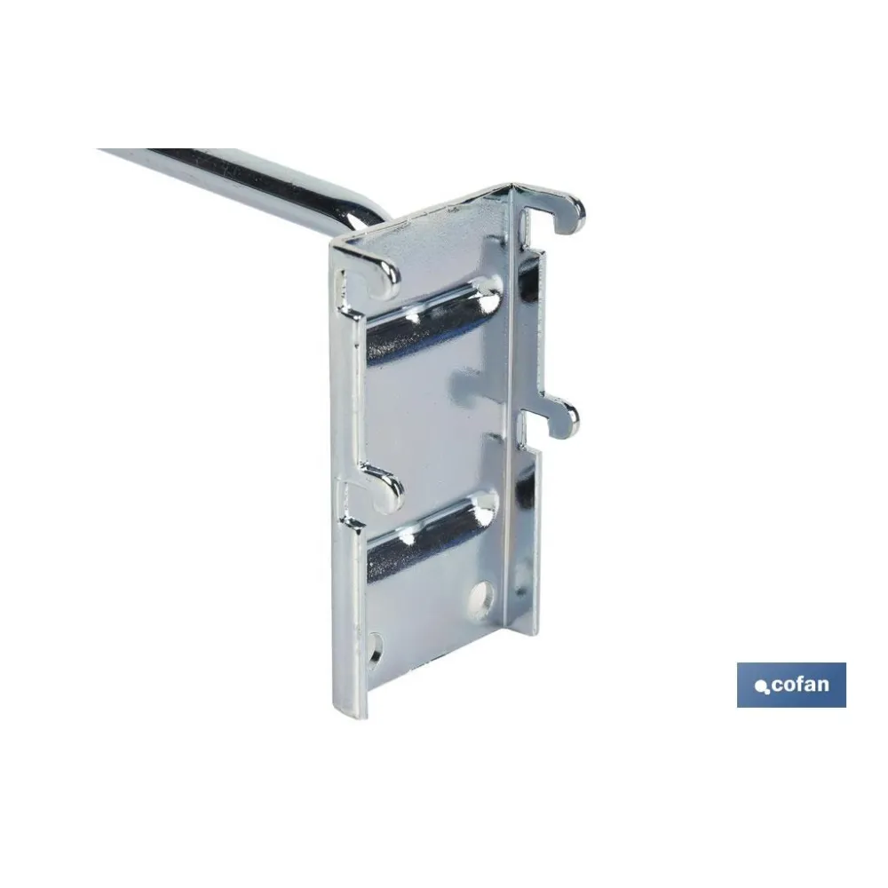 Comprar GANCHO CON PLACA DE ANCLAJE SIN ETI Cofan | almacendeferreteriacor.es