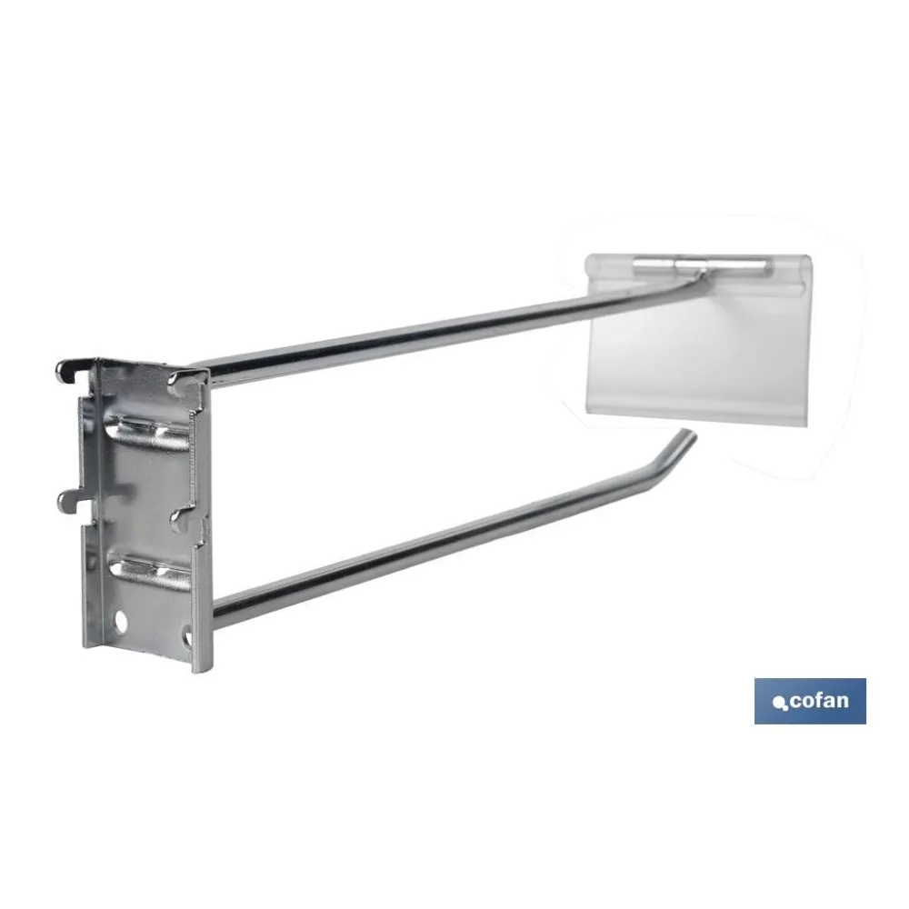 Comprar GANCHO CON PLACA DE ANCLAJE CON ETI Cofan | almacendeferreteriacor.es