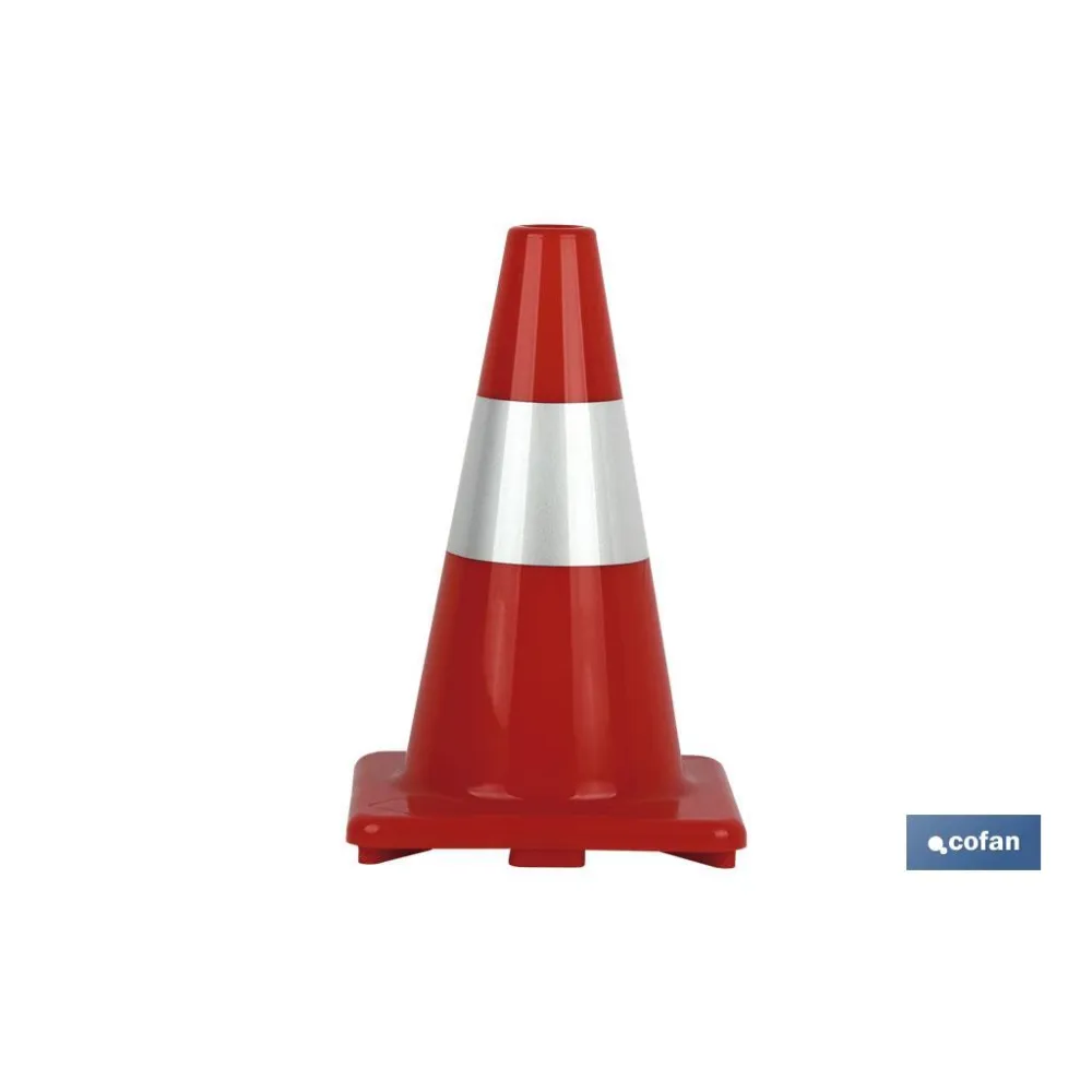 Comprar CONO DE SEÑALIZACIÓN 30 CM (PACK: 1 Cofan | almacendeferreteriacor.es