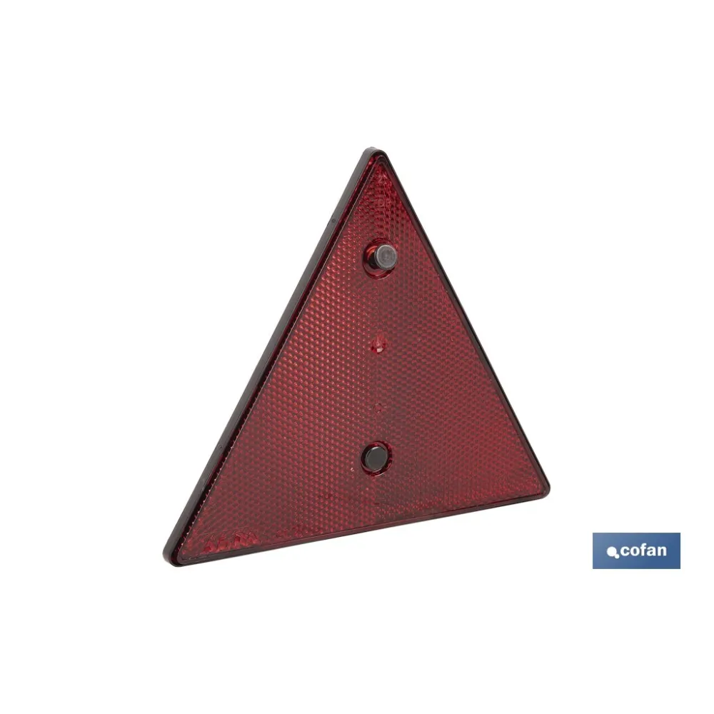 Comprar CATADIÓPTRICO TRIANGULAR ROJO 155 X Cofan | almacendeferreteriacor.es