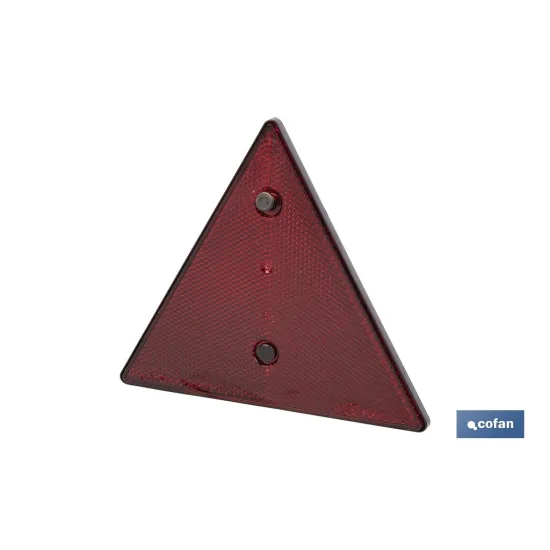 Comprar CATADIÓPTRICO TRIANGULAR ROJO 155 X Cofan | almacendeferreteriacor.es