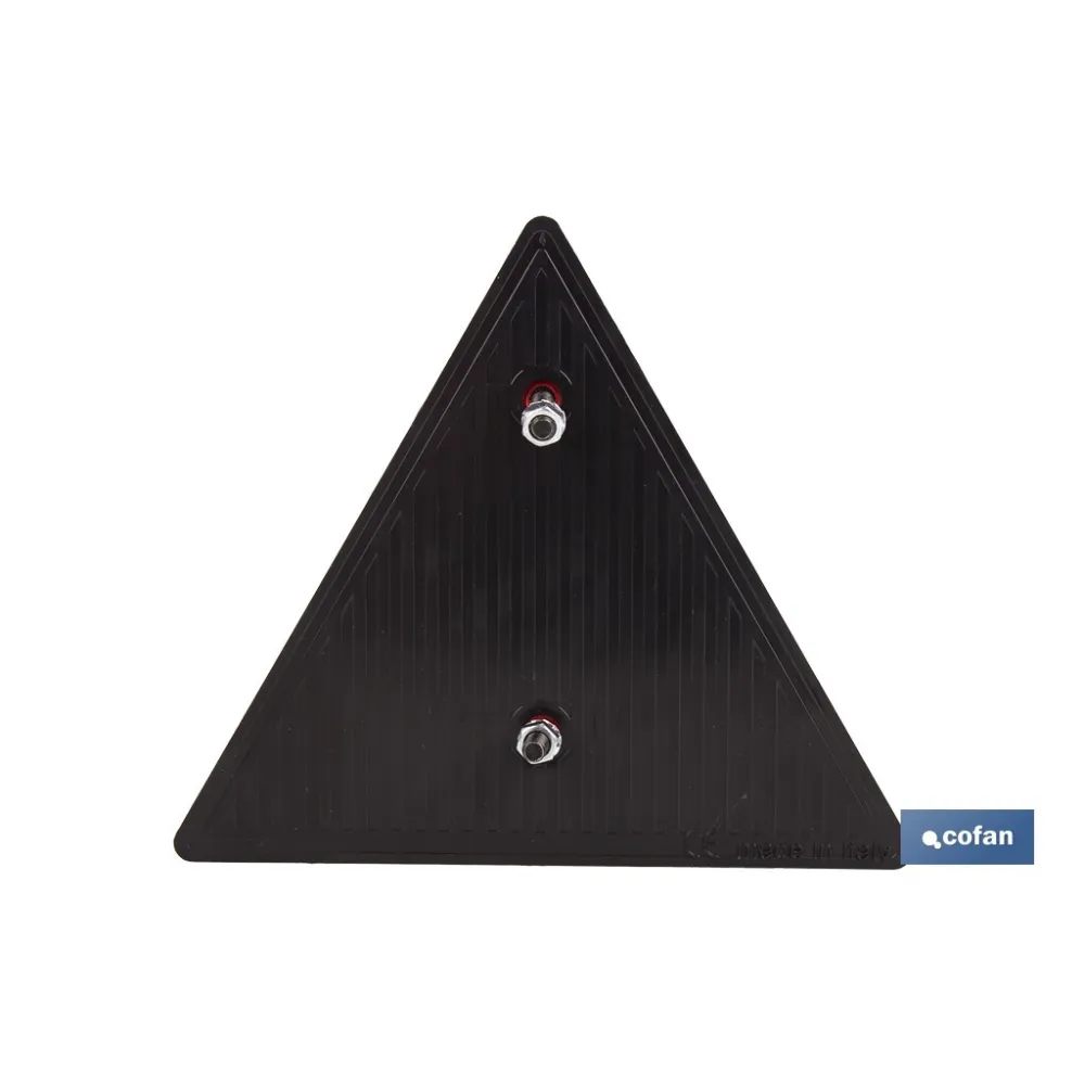 Comprar CATADIÓPTRICO TRIANGULAR ROJO 155 X Cofan | almacendeferreteriacor.es