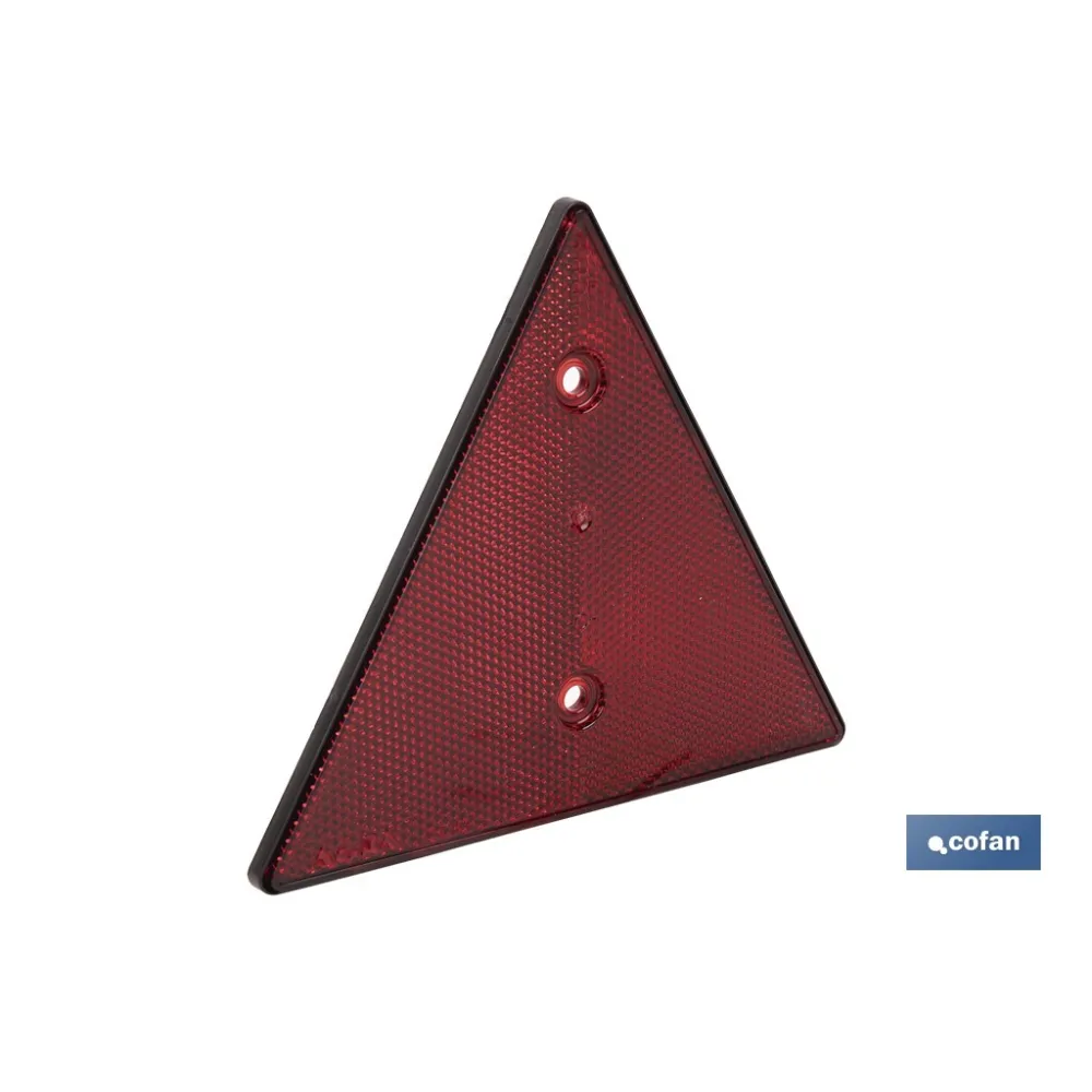 Comprar CATADIÓPTRICO TRIANGULAR ROJO 155 X Cofan | almacendeferreteriacor.es