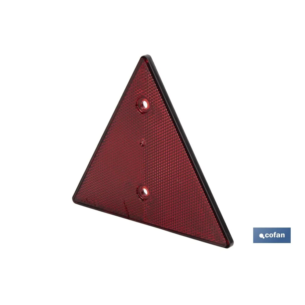 Comprar CATADIÓPTRICO TRIANGULAR ROJO 155 X Cofan | almacendeferreteriacor.es