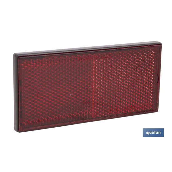 Comprar CATADIÓPTRICO RECTANGULAR ROJO 106  Cofan | almacendeferreteriacor.es