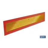 Comprar PLACA V-6 VEHICULOS LARGOS 1130X200 Cofan | almacendeferreteriacor.es